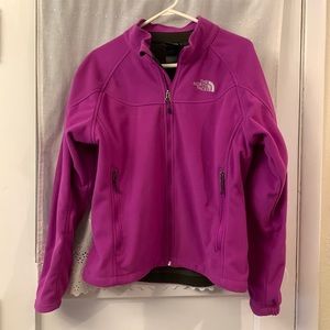 Fuschia North Face jacket